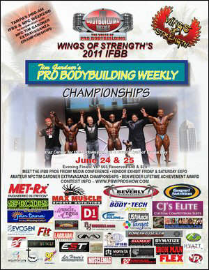 Bodybuilding Weekly Championships IFBB 2011 Weekly