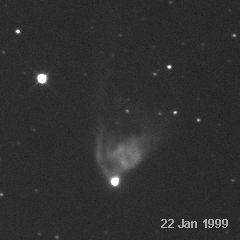 Nébuleuses variable de Hubble et de Hind au T60, Pic du Midi N2261_anim99c