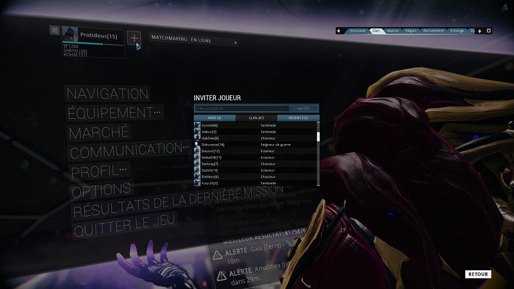 Les premier pas dans warframe Warframe-Menu-Inviter