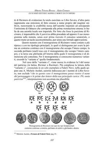 A. Trivero - A. Gennari, Ex Nummis Historia: Agonia e morte di un impero. Agonia%20107
