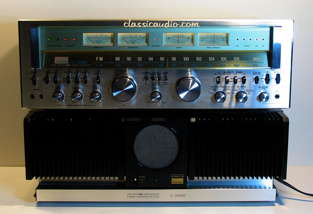 Sansui C-2301, B-2301 G33Ksplit