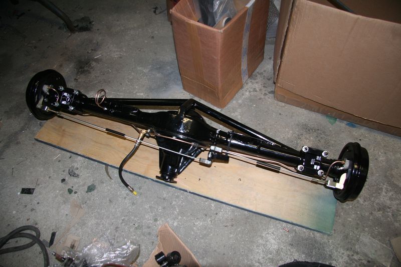 1962 Lotus Seven Restoration Rearaxle1