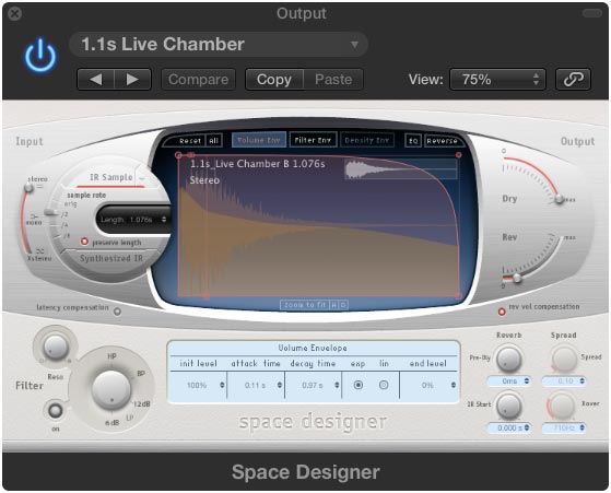 Análise de gravação, mixagem e masterização (Dama Elétrica) Dama-eletrica-04-master-output-01-space-designer