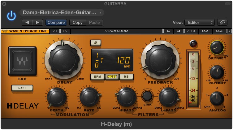 Análise de gravação, mixagem e masterização (Dama Elétrica) Dama-eletrica-guitarras-04-h-delay