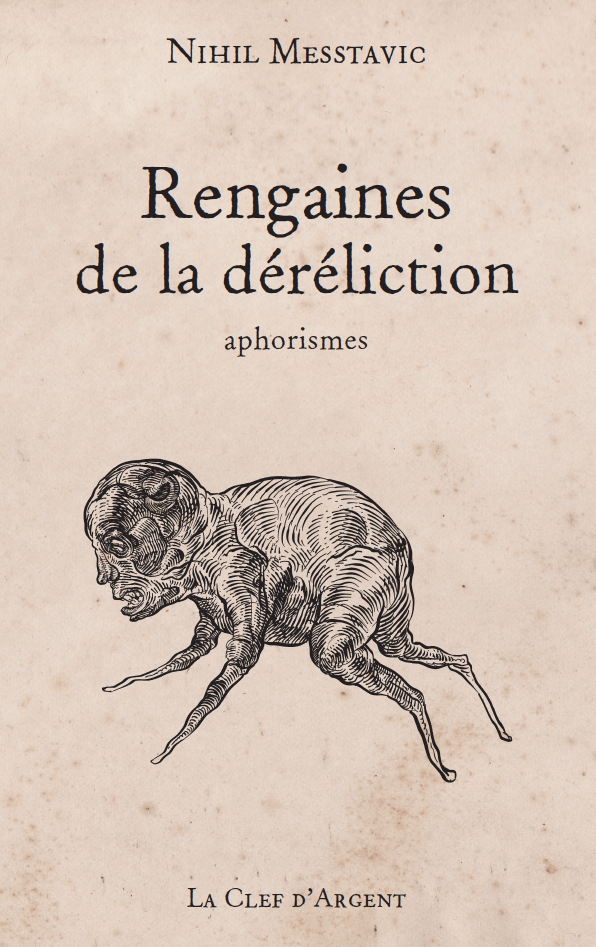 Rengaines de la déréliction, recueil de Nihil Messtavic Rdld_recto