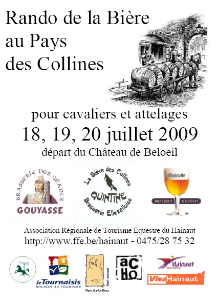 Rando de la bière - juillet 09 Affiche