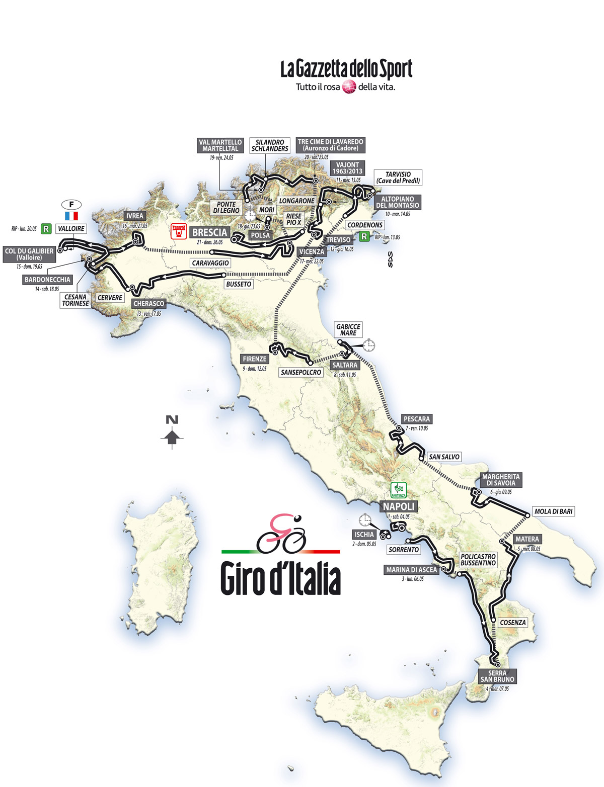 Giro de Italia - Página 2 Giro_2013