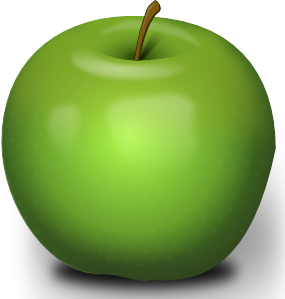 فوائد التفاح الأخضر 11971186021447011855Chrisdesign_Photorealistic_Green_Apple.svg.med