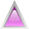 Led Triangular 1 (purple) Clip Art