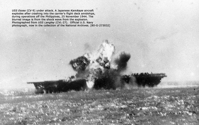 Divine wind... Essex1944kamikaze