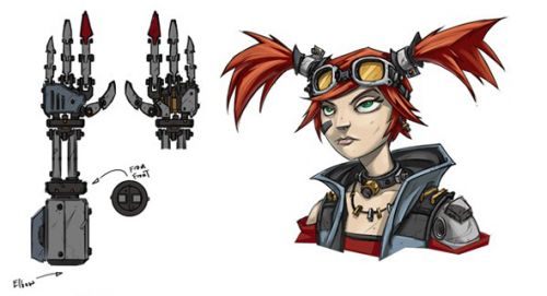 Nueva clase "Mechromancer" para Borderlands 2  Borderlands-2-Meet-the-Mechromancer-1