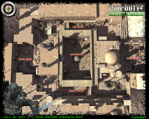 Cod 4 Tactical Maps Showdowndetail