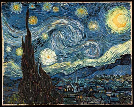 Vincent van Gogh GogStarryNight1888NewYorkMOMA450