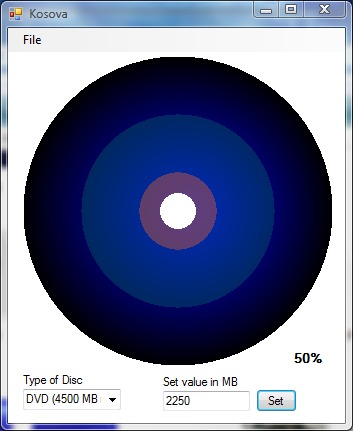 Tregon sa eshte e mbushur nje CD [.NET] Img