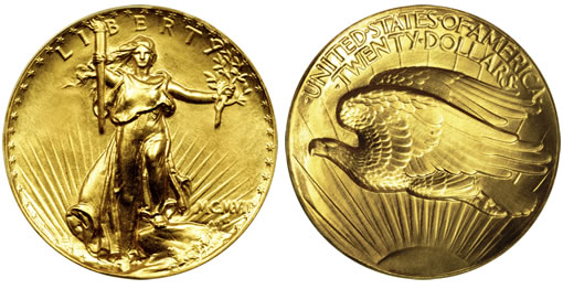 ¿mini moneda de los EEUU? 1907-20-Dollar-Ultra-High-Relief-Saint-Gaudens-Double-Eagle-Gold-Coin