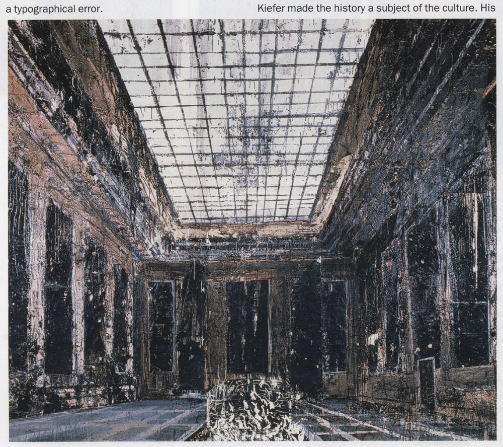 galerie de tableaux - Page 3 Kiefer-innenraum