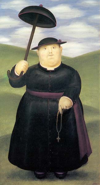 Peintres divers... Botero-promenade