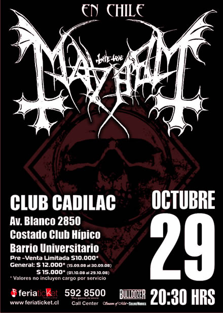 En Chile: Mayhem Mayhem