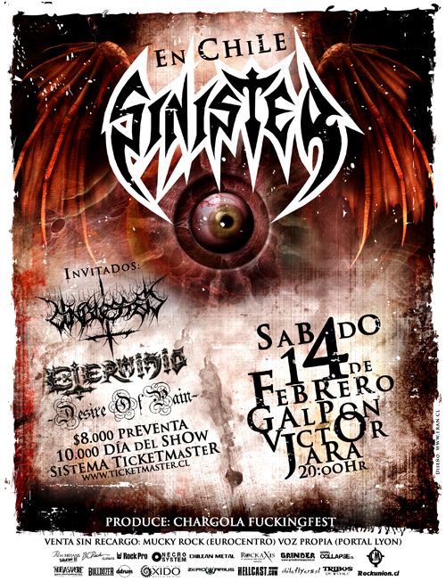 SINISTER 14/02/09 Santiago Chile Afiche-sinister-web