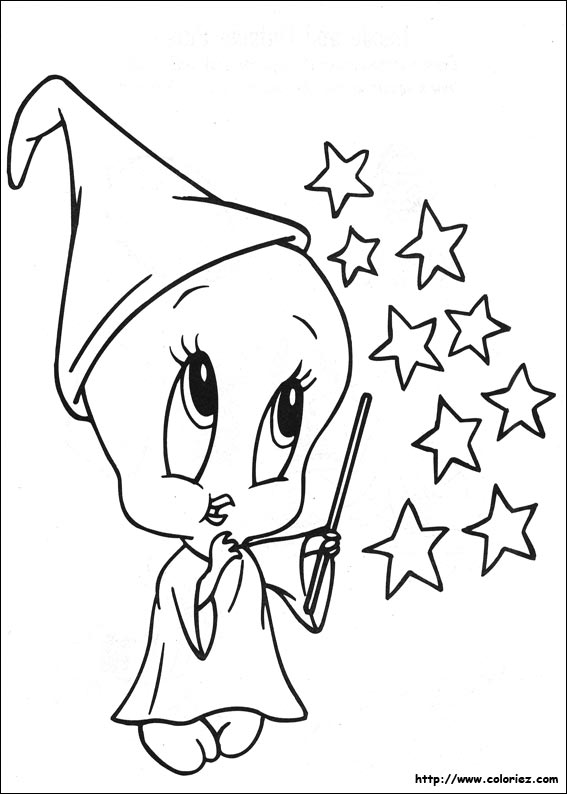 تلوين Coloriage-baby-looney-tunes-7794