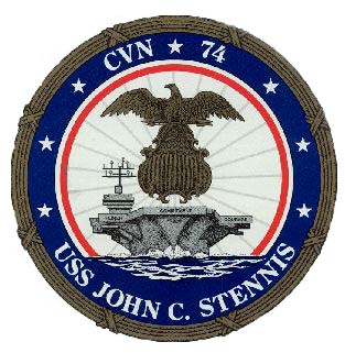 البحرية الامريكية  (US NAVY)  Cvn74_patch