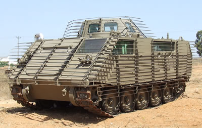 ســـــــلاح المدرعات الإسرائيلي  IMIUrban_Fighter_Up-Armored_M113_Gavin