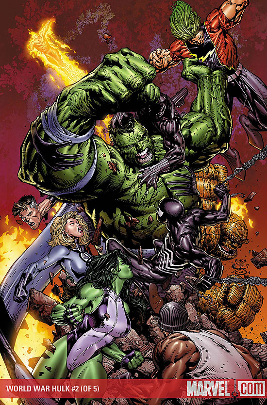 photo of comic WorldWarHulk02