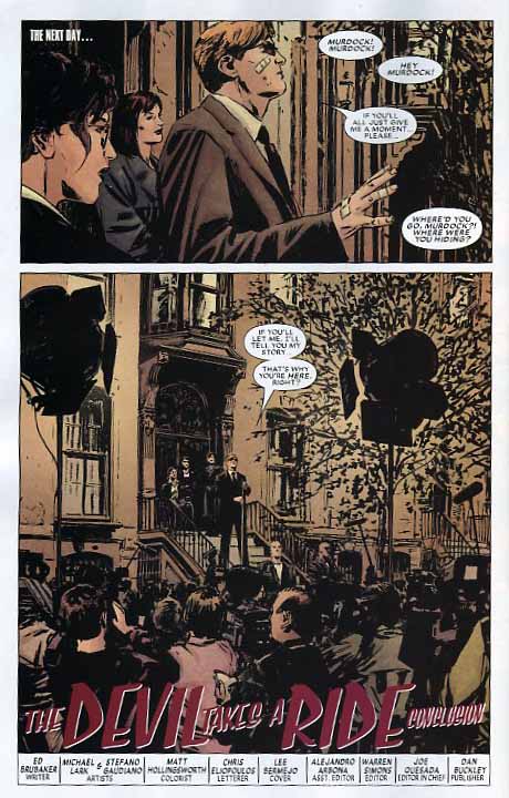 Daredevil #85-119/#500 (run de Brubaker/Rucka/Lark) [Série] - Page 6 Daredevil934