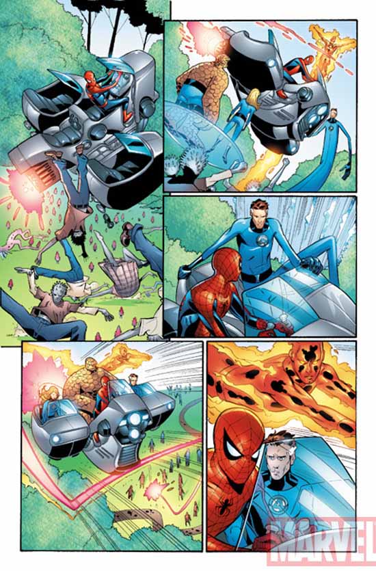 Spider-Man/Fantastic Four #1-4 [Mini Série] Spideyff24