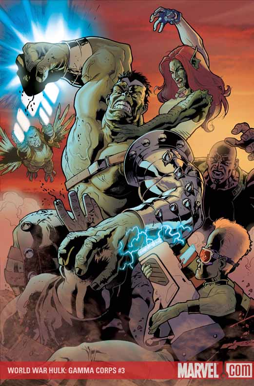 World War Hulk: Gamma Corps #1-4 [Mini-Série] Wwhulkgamma3