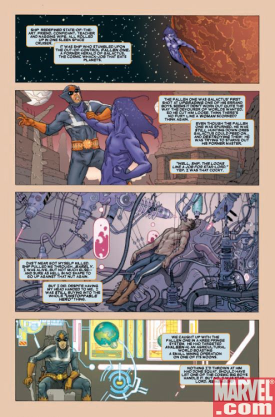 Annihilation Conquest : Star-Lord #1-4 [Mini Série] - Page 3 Starlord12