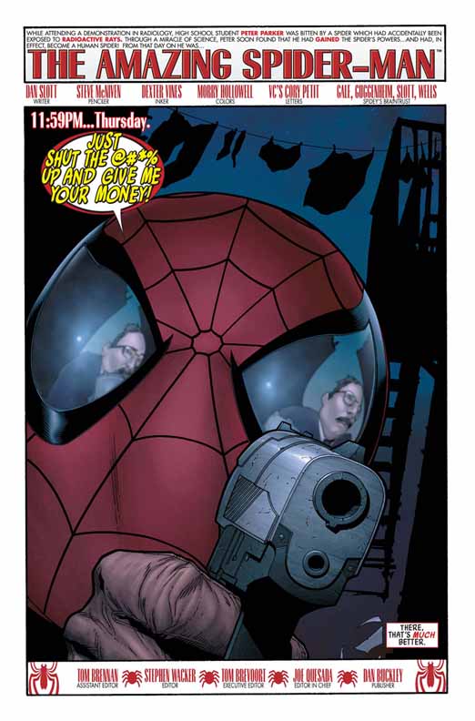 Amazing Spider-Man # 546 - Brand New Day (preview) - Page 2 Amazing5462