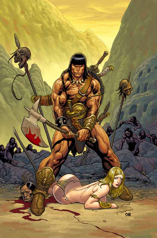 Conan The Cimmerian, Solomon Kane et Kull [Dark Horse] Conan1