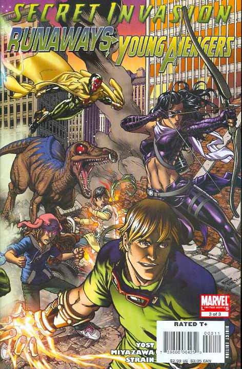 runaways - Secret Invasion: Runaways/Young Avengers #1-3 [Mini-Série] Sirunaways3c