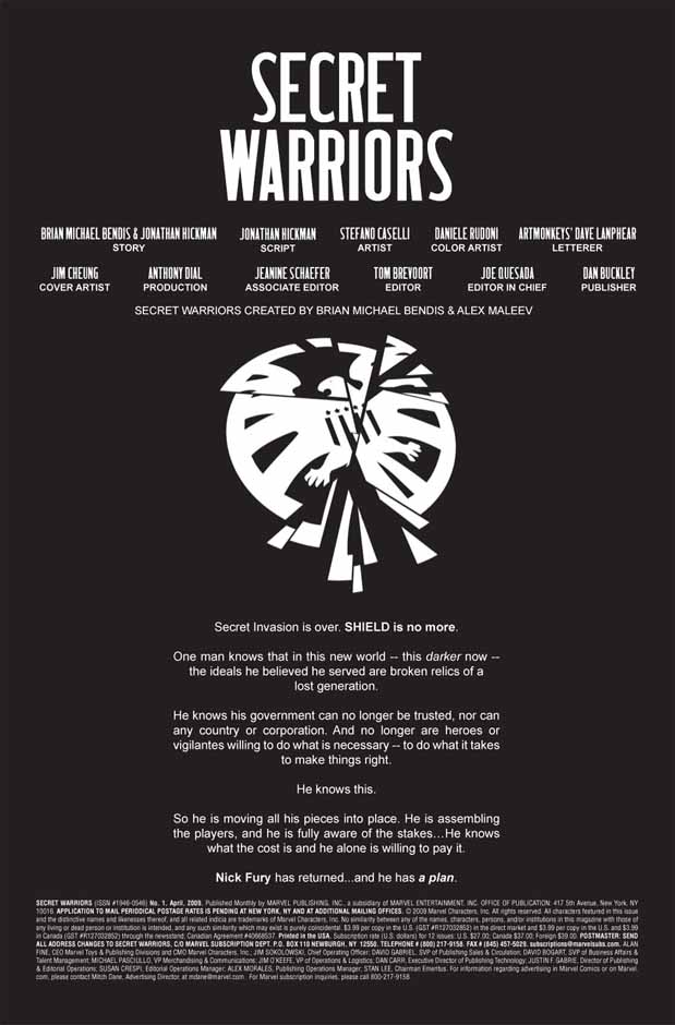 Secret Warriors #1-6 (Cover) - Page 5 Secretwarriors11