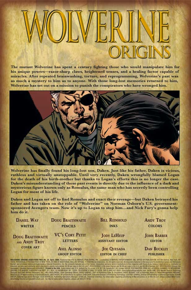 Wolverine: Origins #31-36 (cover) - Page 2 Wolverineorigins331
