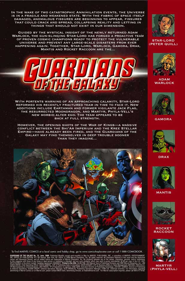 Guardians of the Galaxy #13-19 (Cover) Guardians131