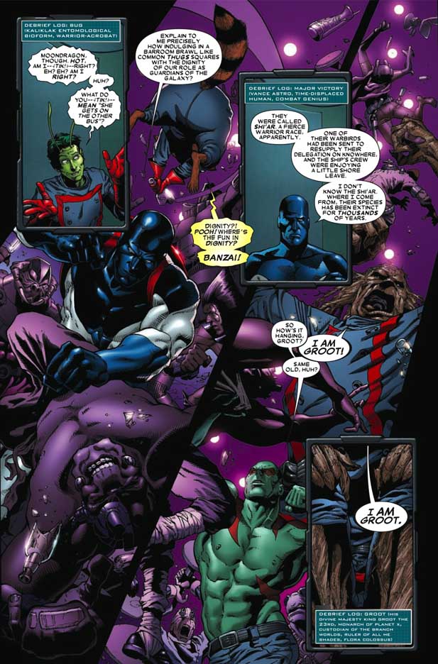 Guardians of the Galaxy # 13 (preview) Guardians135