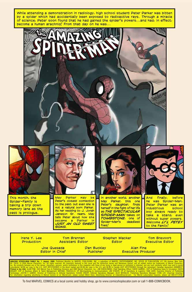 Amazing Spider-Man Family #1-8 [Série] Amazingfamily71