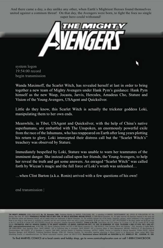 Mighty Avengers #27-31 (cover) - Page 4 Mightyavengers291