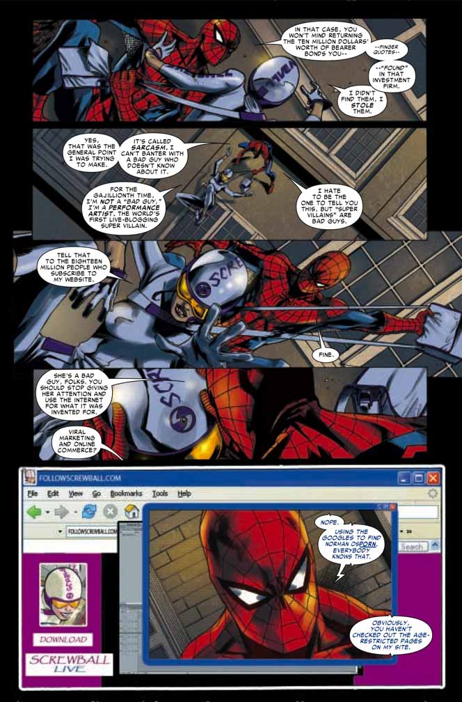 Amazing Spider-Man # 608 (preview) Amazing6084