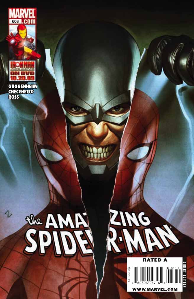 Amazing Spider-Man # 608 (preview) Amazing608c