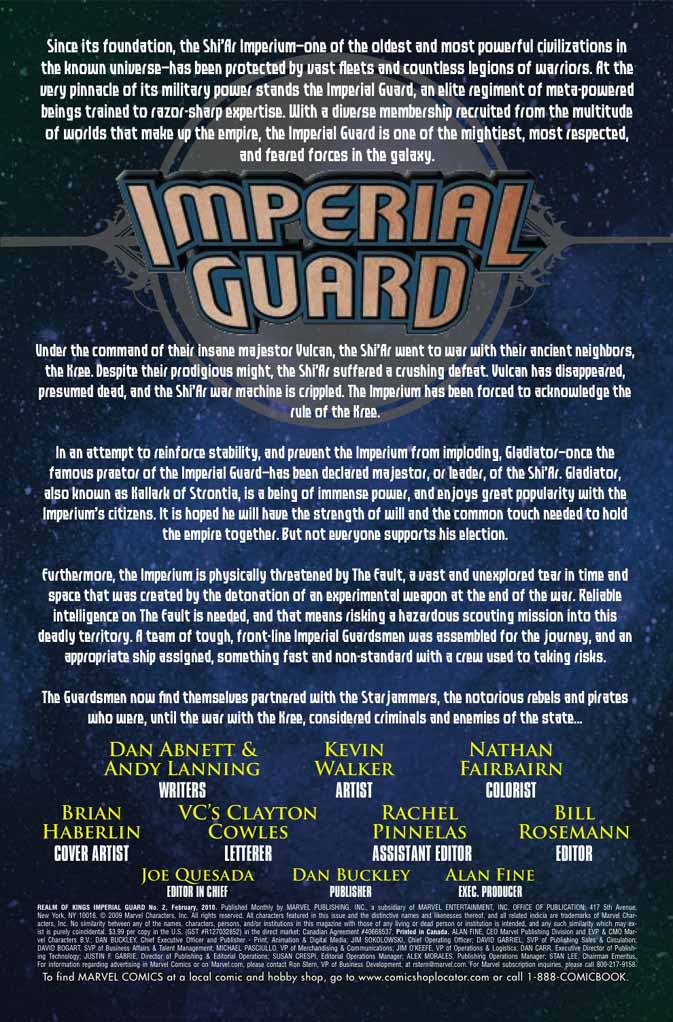 Realm of Kings : Imperial Guard # 2 (of 5) (preview) Rokimperialguard25