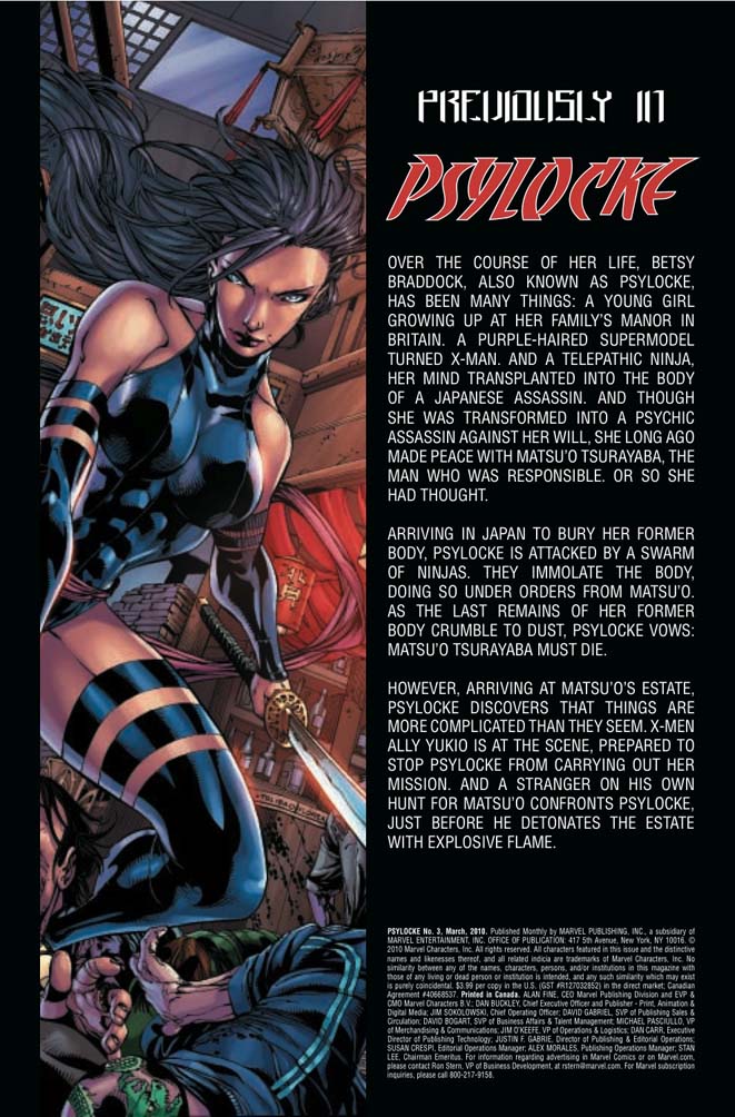 Psylocke # 3 (of 4) (preview) Psylocke31