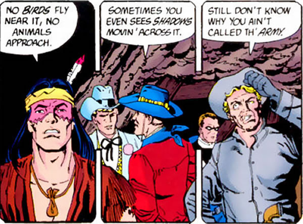 Crisis on Infinite Earths, 1-12 (1985) Crisisoninfiniteearths_003_cowboys