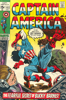 Brubaker et la continuité sur Captain America (fiches) 132