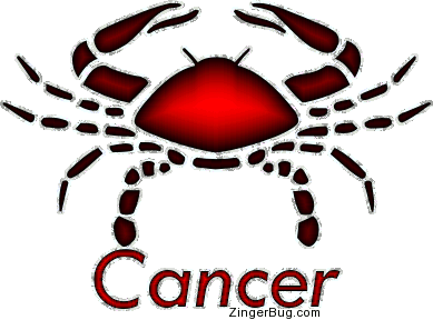 Astrologija Red_cancer_astrology_sign