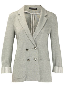  للاناقه عنوان جواكت انيقه عصريه باللون الأسود والرصاصى  Dorothy-perkins-light-grey-boyfriend-jacket