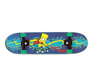hey ! Unbranded-bart-simpson-skateboard