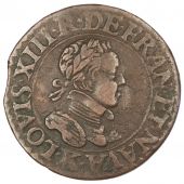 Monnaie ancienne 30333_louis-xiii-double-tournois-avers